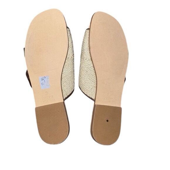 Skemo Boheme Sleek Brown and Cream Women's Sandals 9 - Picture 4 of 5
